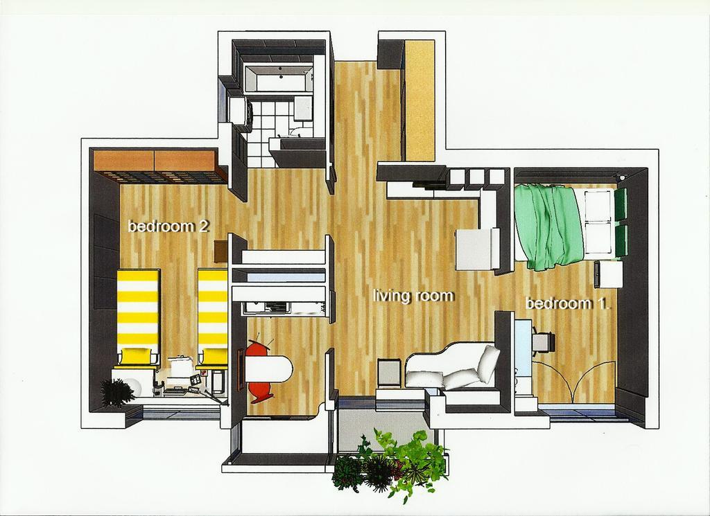 Apartment Spacious Liman Нови Сад Екстериор снимка